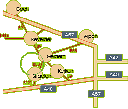 Anfahrtsskizze von der Autobahn Anfahrtsskizze von der Autobahn