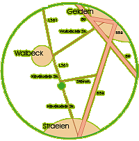 Anfahrtsskizze von der Bundesstrasse Anfahrtsskizze von der Bundesstrasse